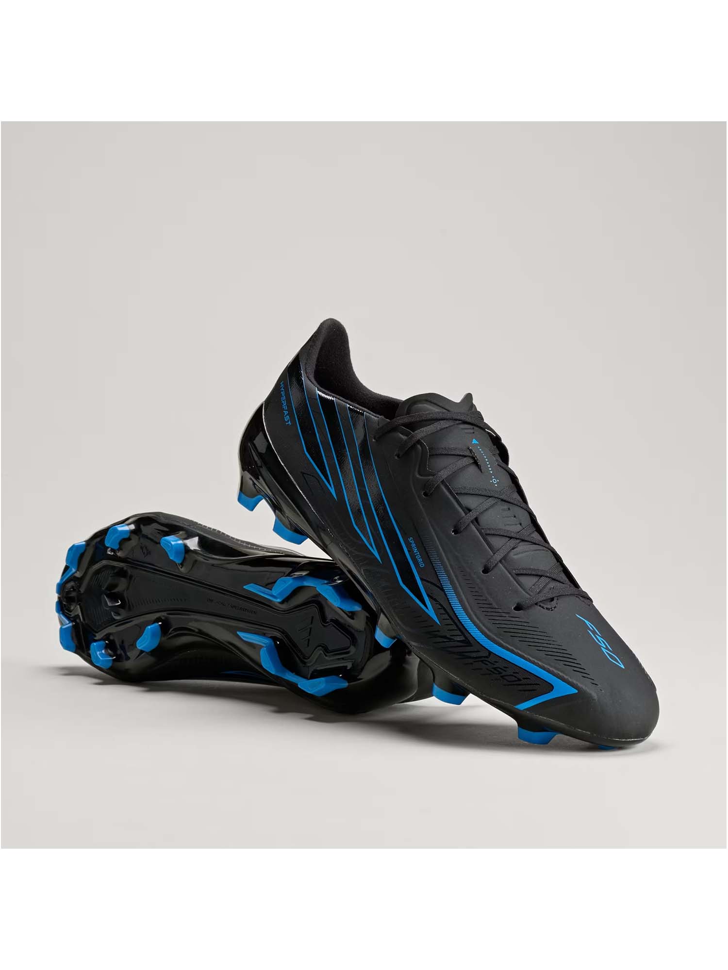 Scarpe da calcio uomo Adidas F50 Hyperfast League nere